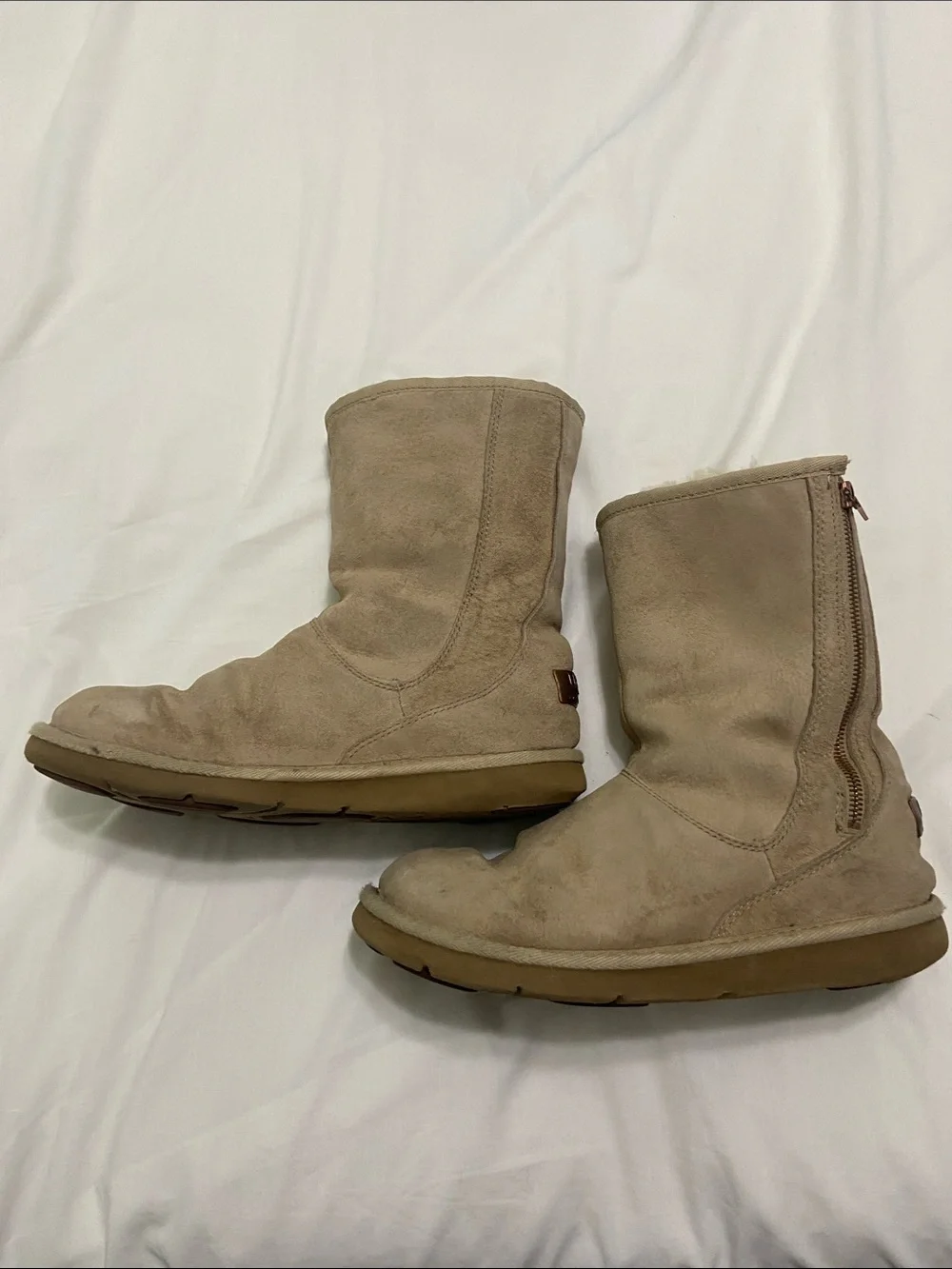 UGG Classic Tall Suede Boots in Tan